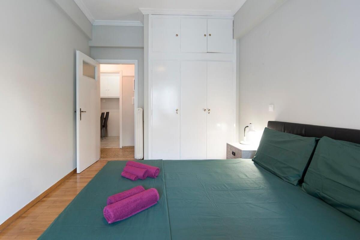 Central Apartment 3' To Metaksourgio Metro Station Atena Exterior foto