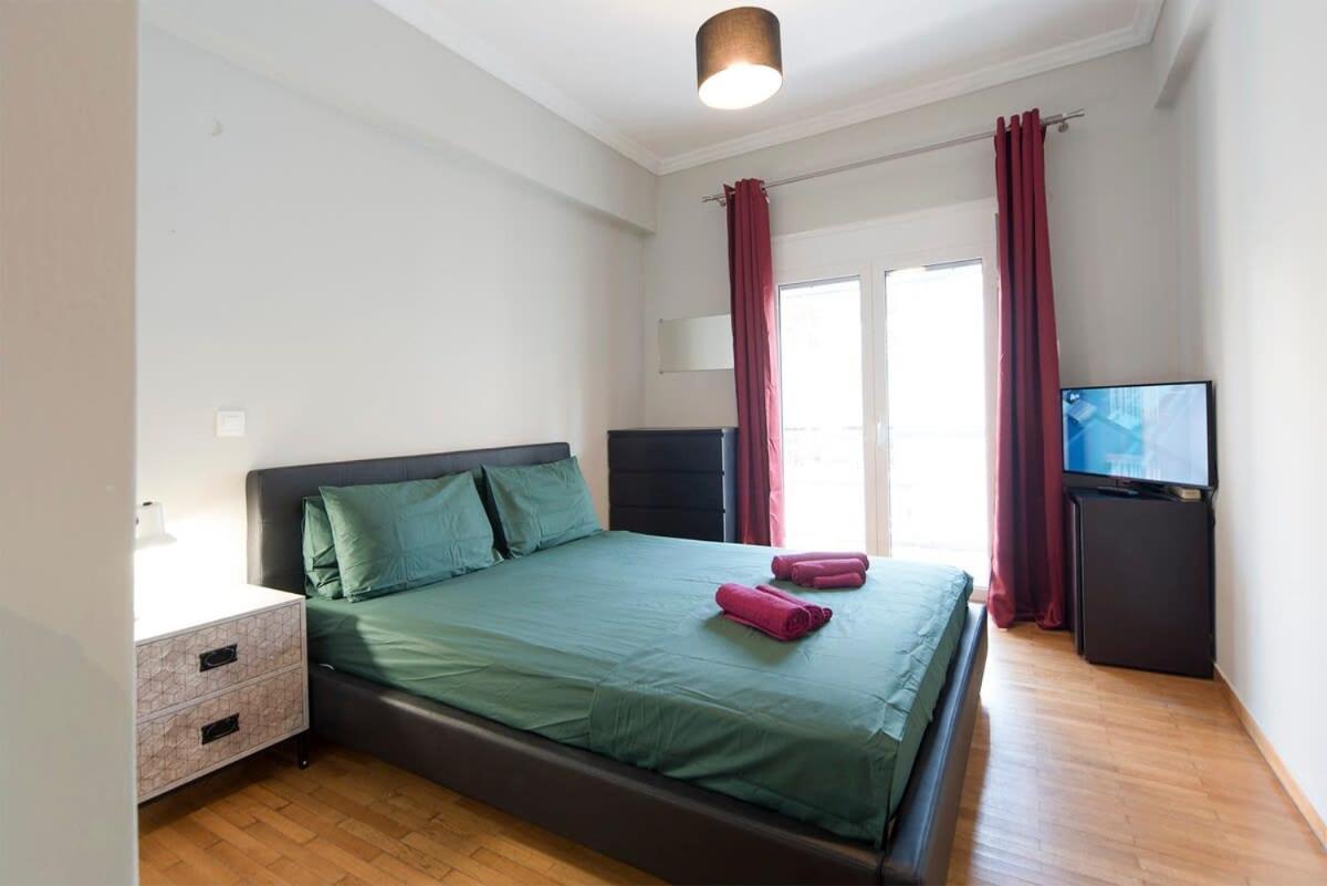 Central Apartment 3' To Metaksourgio Metro Station Atena Exterior foto
